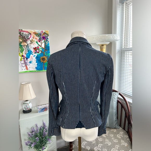 Rachel Roy Unique Denim Jacket - Picture 2 of 4